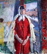 Rik Wouters Woman at Window Germany oil painting artist